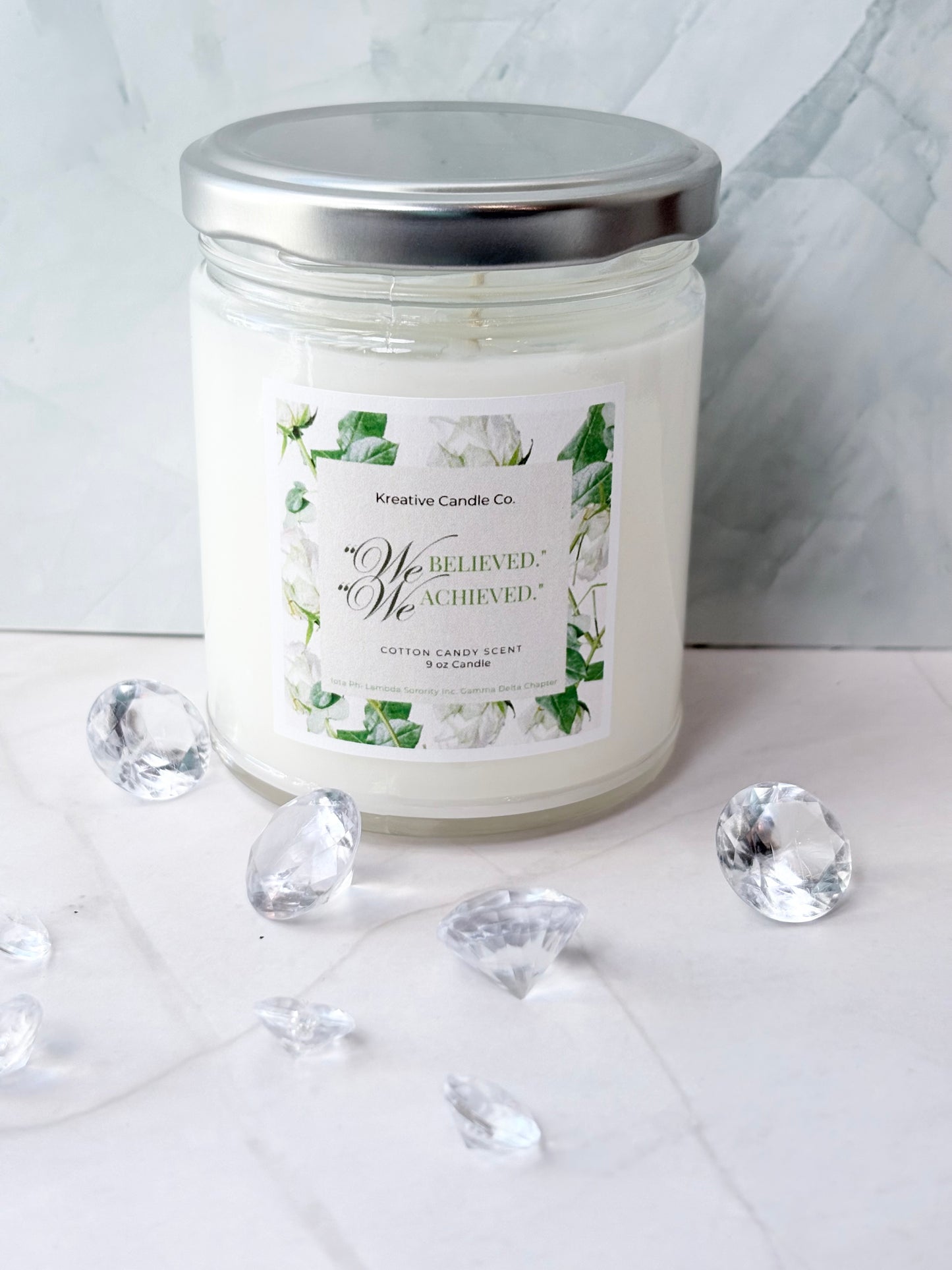 Peppermint Scented Candle