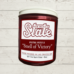 Aggie Candle- Pistol Pete's Smell Of Victory