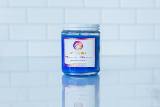 Simply Blu Candle