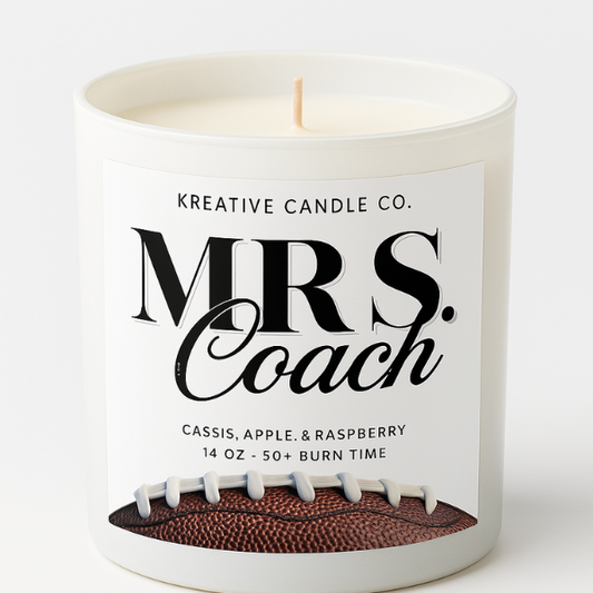 Mrs. Coach Candle